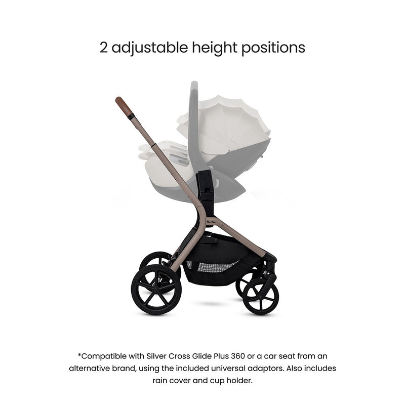 Silver Cross Breez Pushchair - Champagne