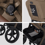 Silver Cross Breez Pushchair - Maple