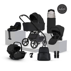Silver Cross Cove 2 Ultimate 360 Iconic Black Car Seat Bundle - Onyx