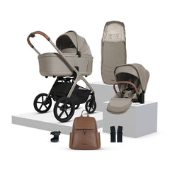 Silver Cross Cove Pushchair Accessory Bundle - Champagne