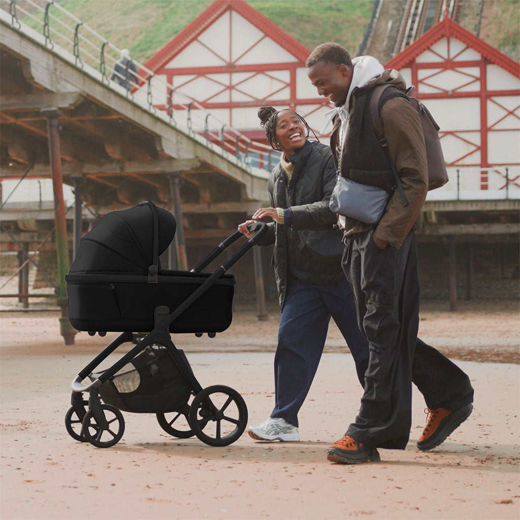 Silver Cross Cove Pushchair Ultimate 360 Family Car Seat Bundle - Onyx