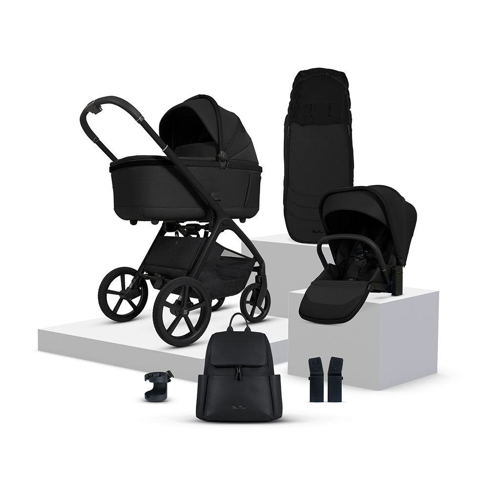 Silver Cross Cove Pushchair Accessory Bundle - Onyx