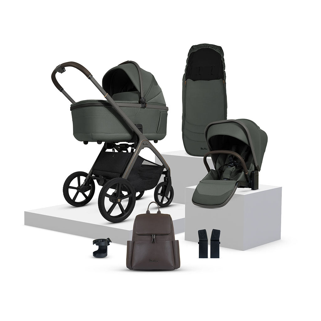 Silver Cross Cove Pushchair Accessory Bundle - Pewter