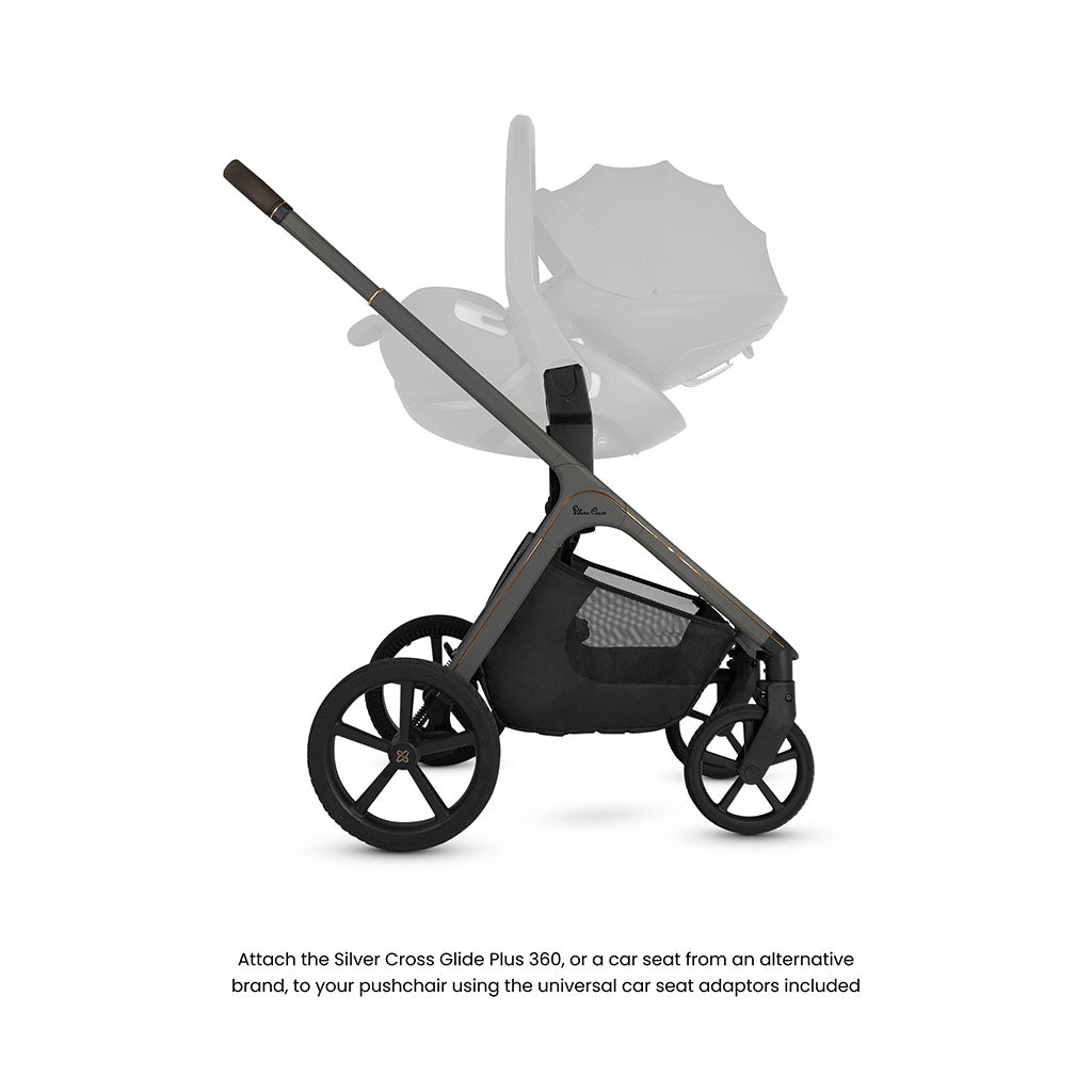 Silver Cross Cove Pushchair Accessory Bundle - Pewter