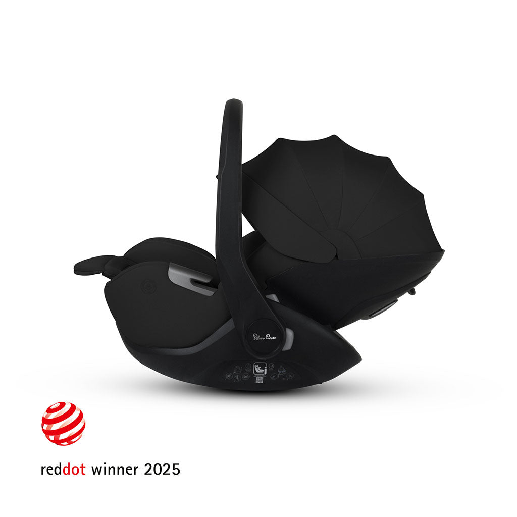 Silver Cross Glide Plus 360 Car Seat - Iconic Black