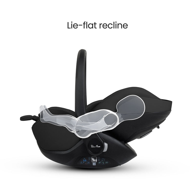 Silver Cross Glide Plus 360 Car Seat - Iconic Black
