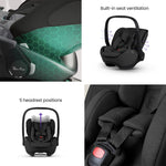Silver Cross Glide Plus 360 Car Seat - Iconic Black