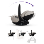 Silver Cross Glide Plus 360 Car Seat - Natural Taupe