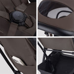 Silver Cross Nia Stroller - Chocolate