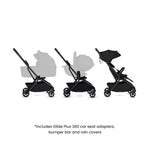 Silver Cross Nia Stroller - Onyx