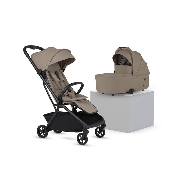 Silver Cross Nia Stroller and Carrycot - Champagne