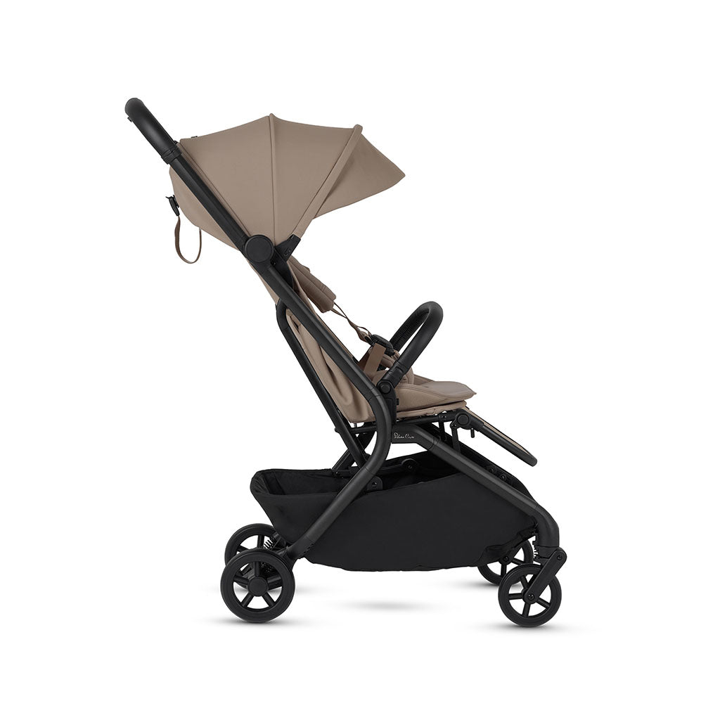 Silver Cross Nia Stroller and Carrycot - Champagne