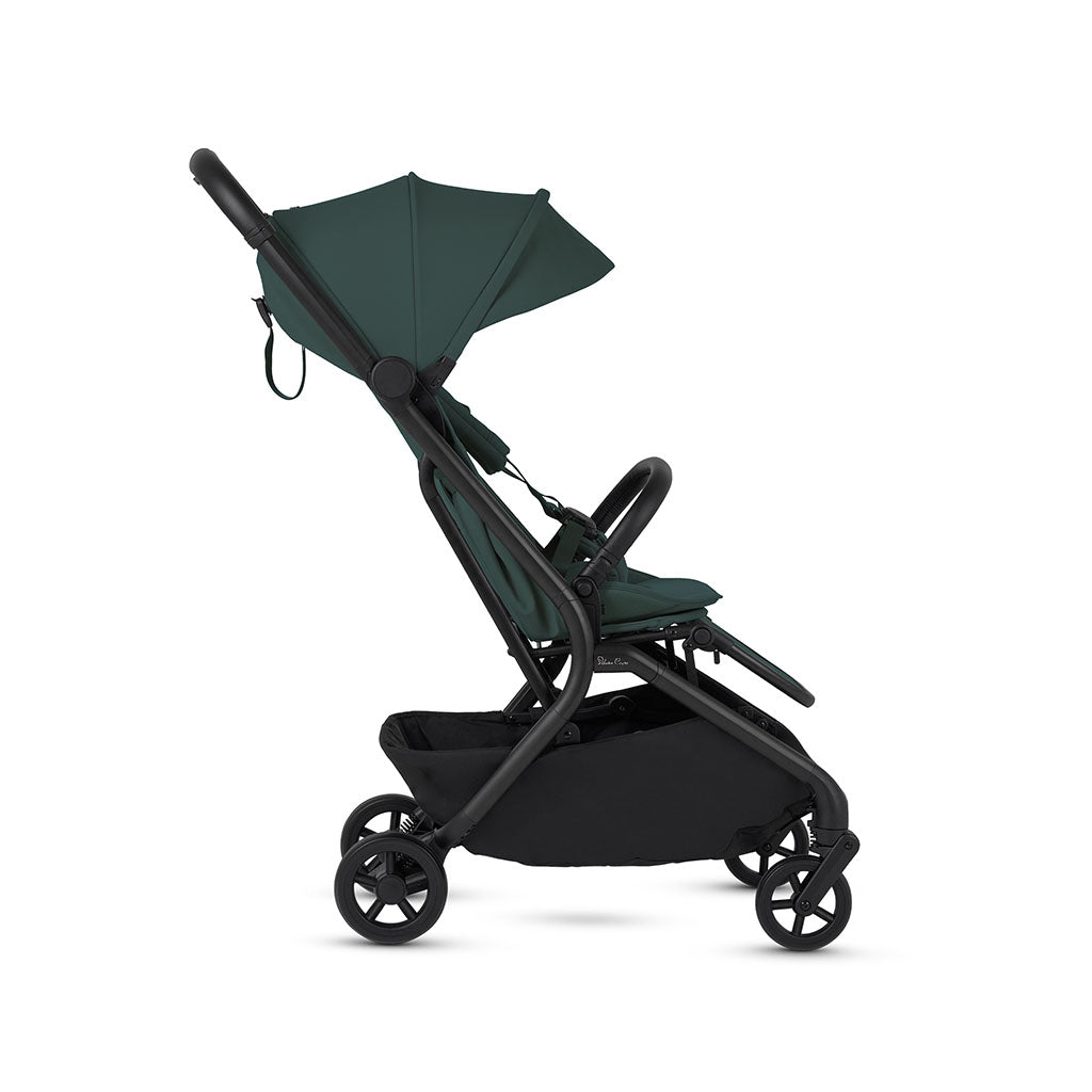 Silver Cross Nia Stroller and Carrycot - Conifer
