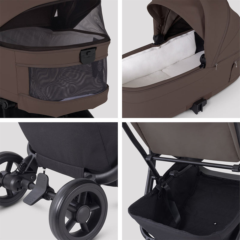 Silver Cross Nia Travel System - Chocolate