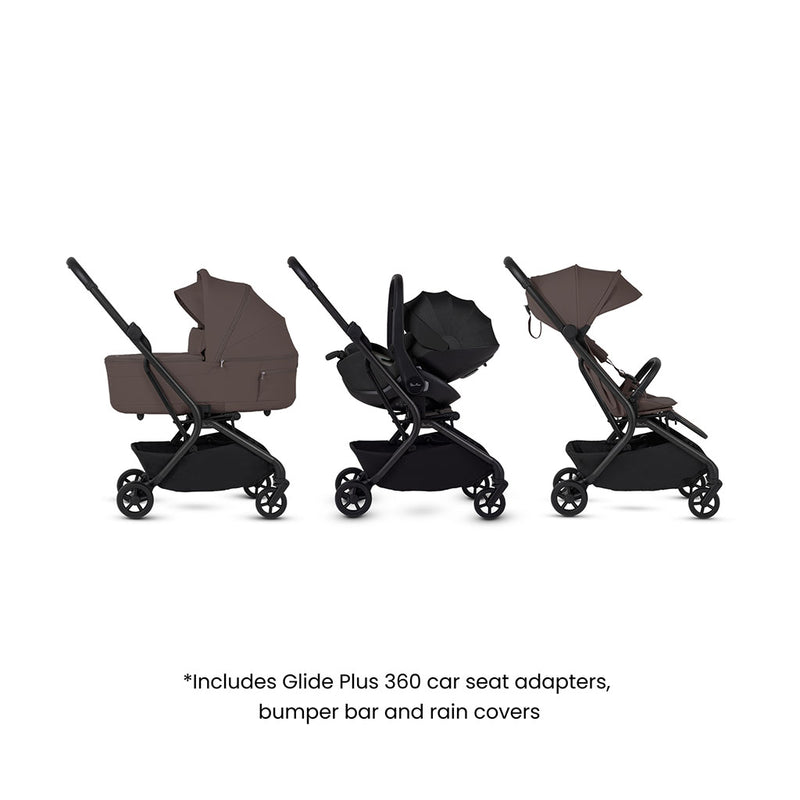 Silver Cross Nia Travel System - Chocolate