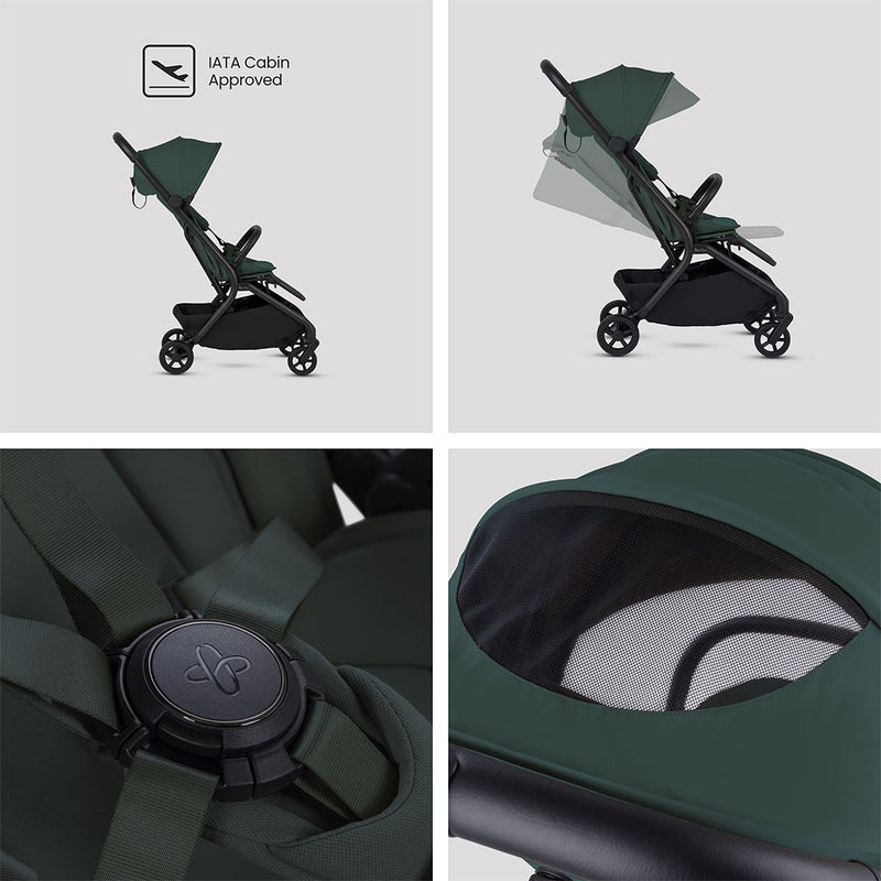 Silver Cross Nia Travel System - Conifer