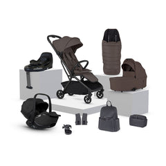 Silver Cross Nia Travel System with Accessory Pack - Chocolate