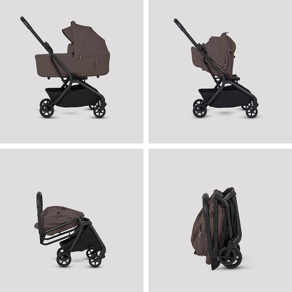 Silver Cross Nia Travel System with Accessory Pack - Chocolate