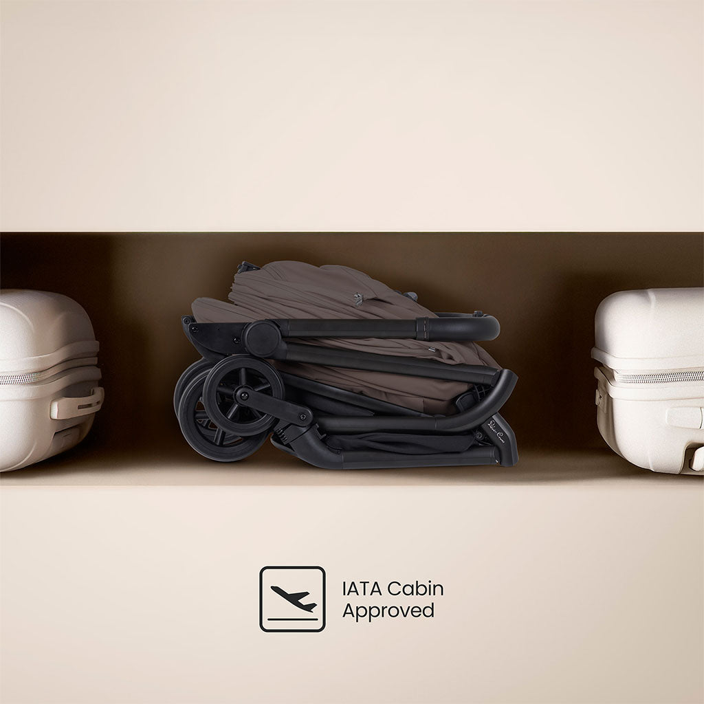 Silver Cross Nia Travel System with Accessory Pack - Chocolate