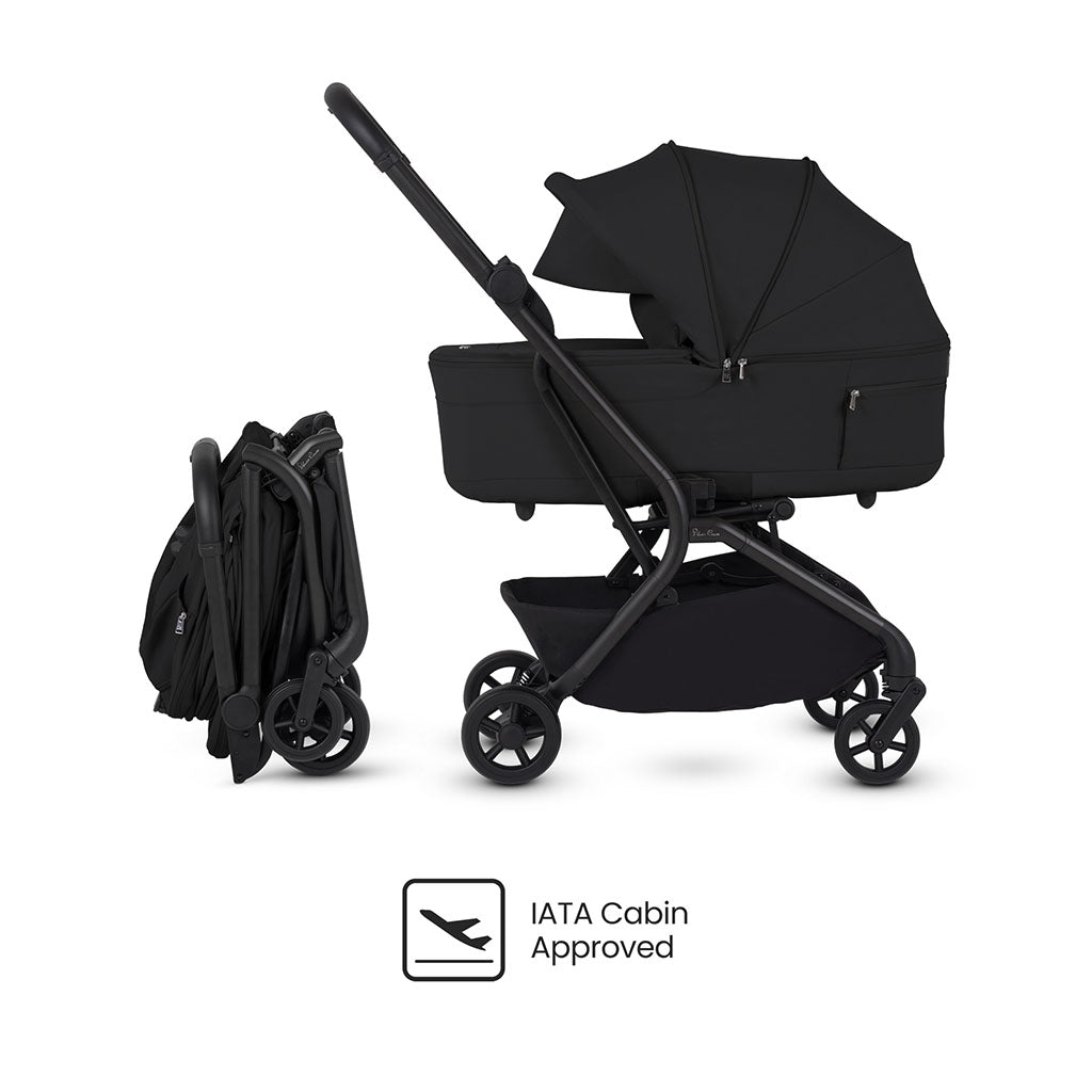 Silver Cross Nia Travel System with Accessory Pack - Onyx