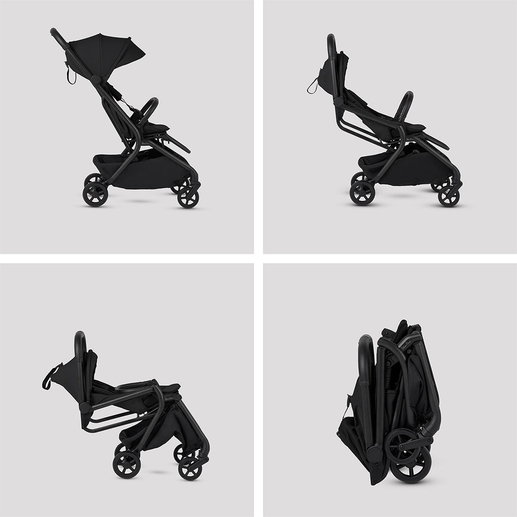 Silver Cross Nia Travel System with Accessory Pack - Onyx