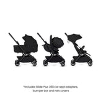 Silver Cross Nia Travel System with Accessory Pack - Onyx