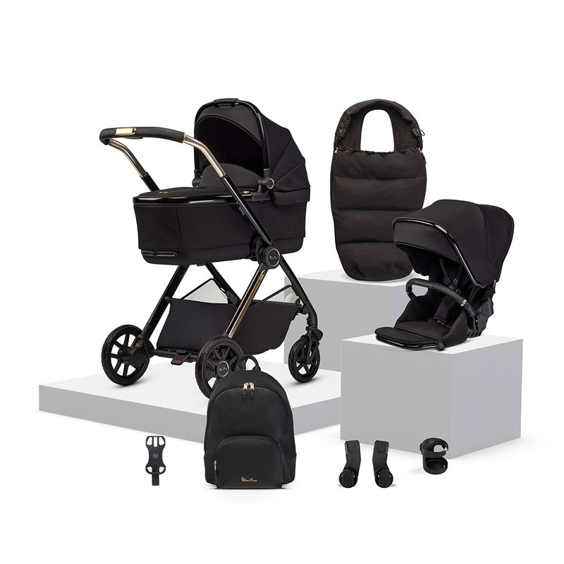 Silver Cross Reef 2 Special Edition Travel System Accessory Bundle - Espresso