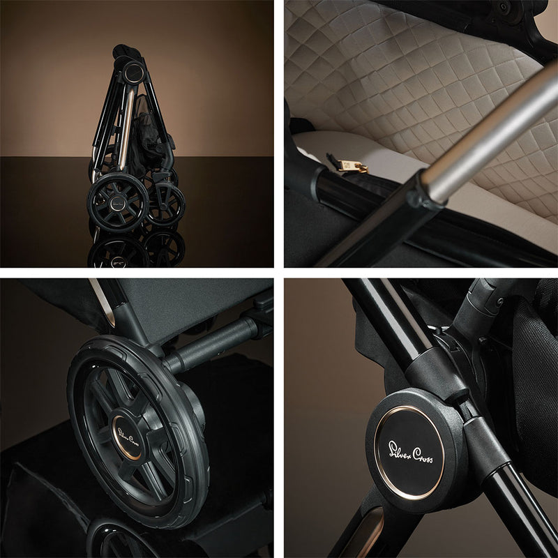 Silver Cross Reef 2 Special Edition Travel System Accessory Bundle - Espresso