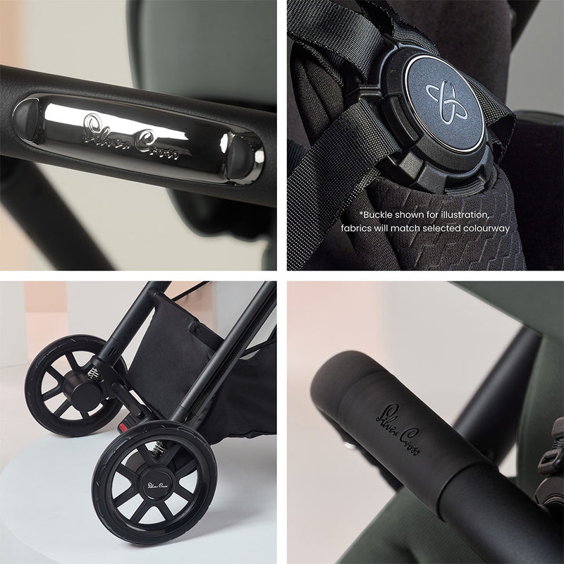 Silver Cross Reef 2 Travel System Accessory Bundle - Pewter