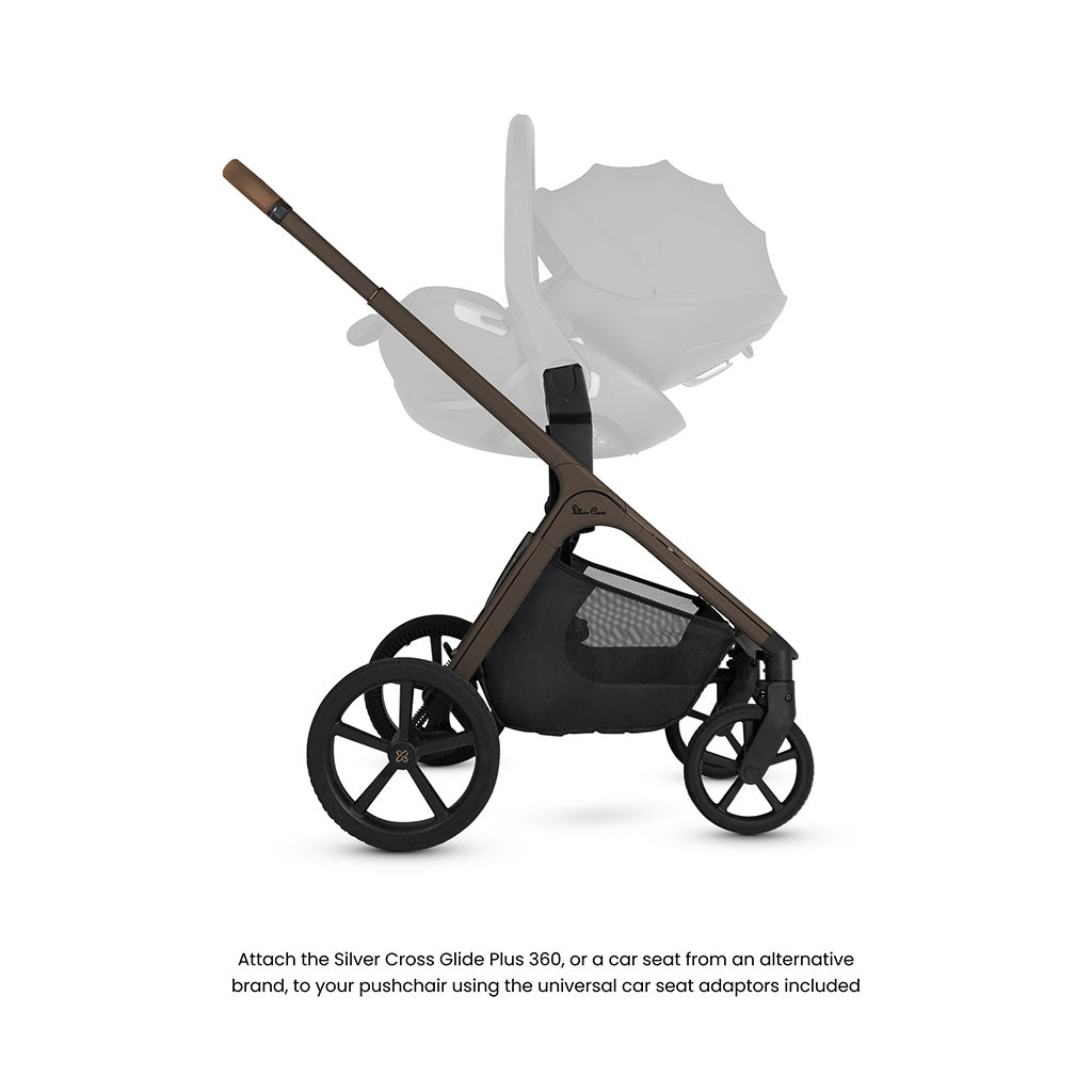 Silver Cross Cove Pushchair Accessory Bundle - Maple