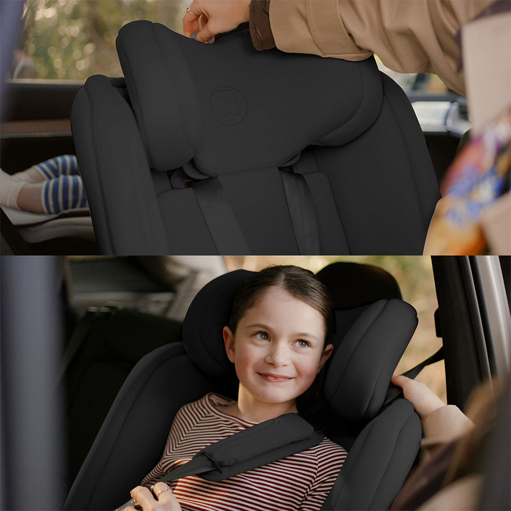 Silver Cross Motion 3 All Size 360 Rotating Car Seat Iconic Black 7