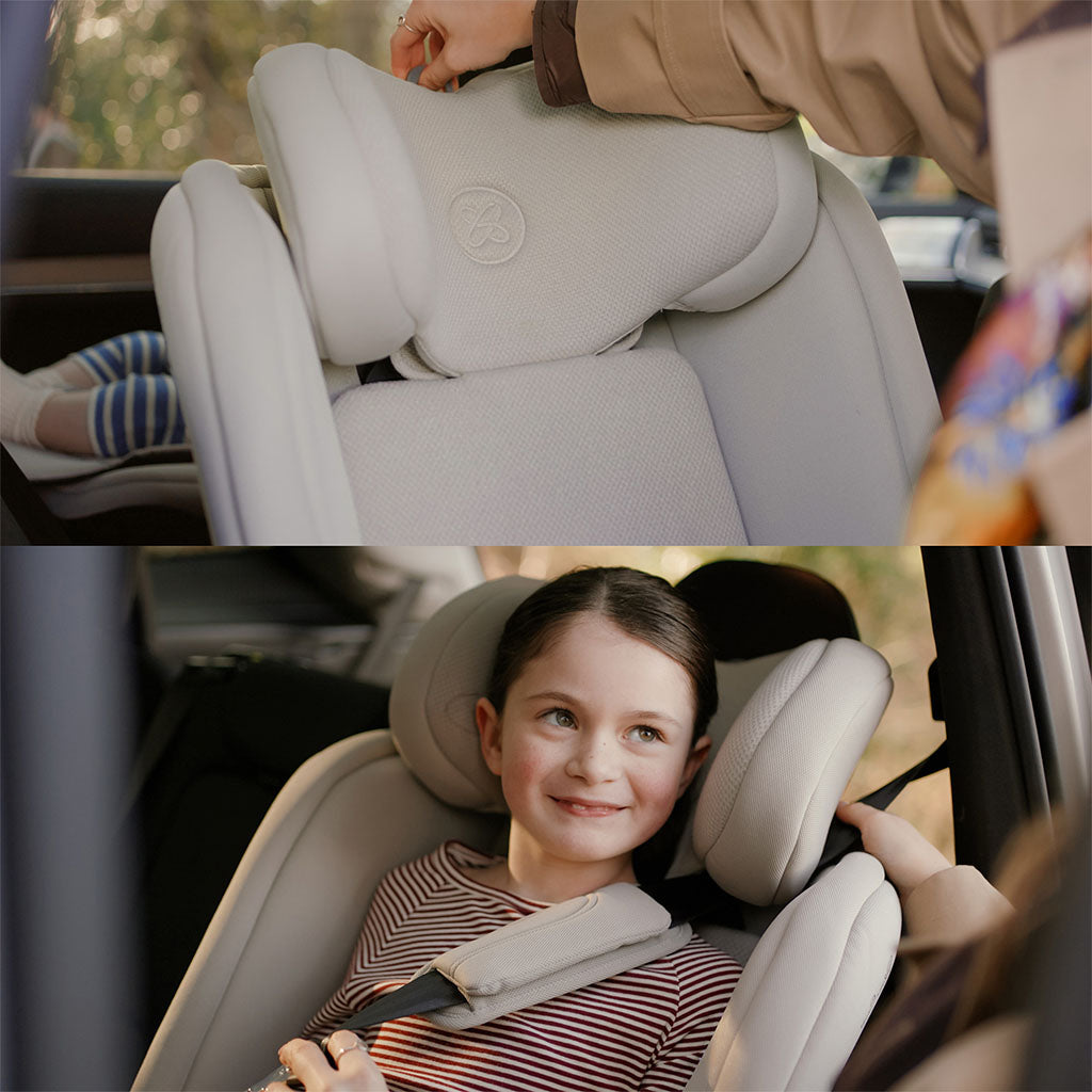 Silver Cross Motion 3 All Size 360 Rotating Car Seat Natural Taupe 7