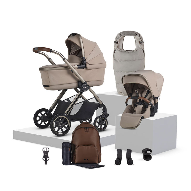 Silver Cross Reef 2 Special Edition Travel System Accessory Bundle - Frappe