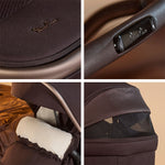 Silver Cross Reef 2 Special Edition Ultimate 360 Iconic Black Car Seat Family Bundle - Ganache