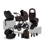 Silver Cross Reef 2 Special Edition Ultimate 360 Iconic Black Car Seat Family Bundle - Ganache