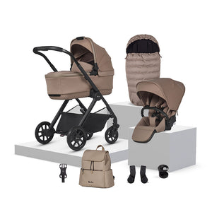 Silver Cross Reef 2 Travel System Accessory Bundle - Mocha
