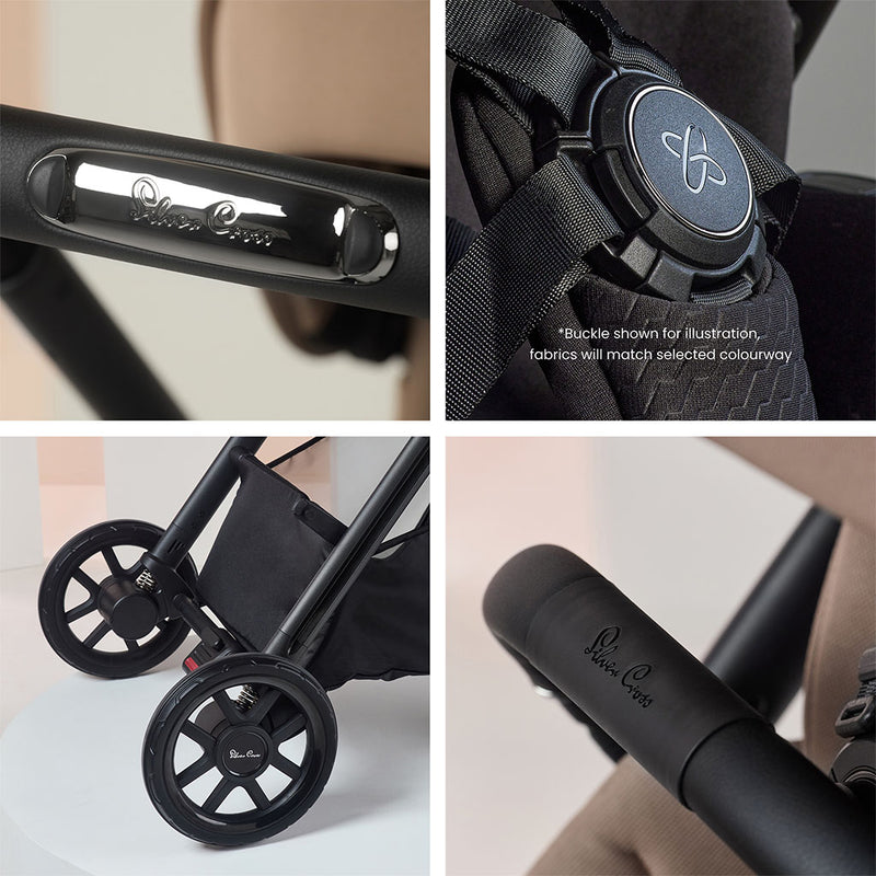 Silver Cross Reef 2 Travel System Accessory Bundle - Mocha