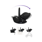 Silver Cross Reef 2 Special Edition Ultimate 360 Iconic Black Car Seat Family Bundle - Ganache