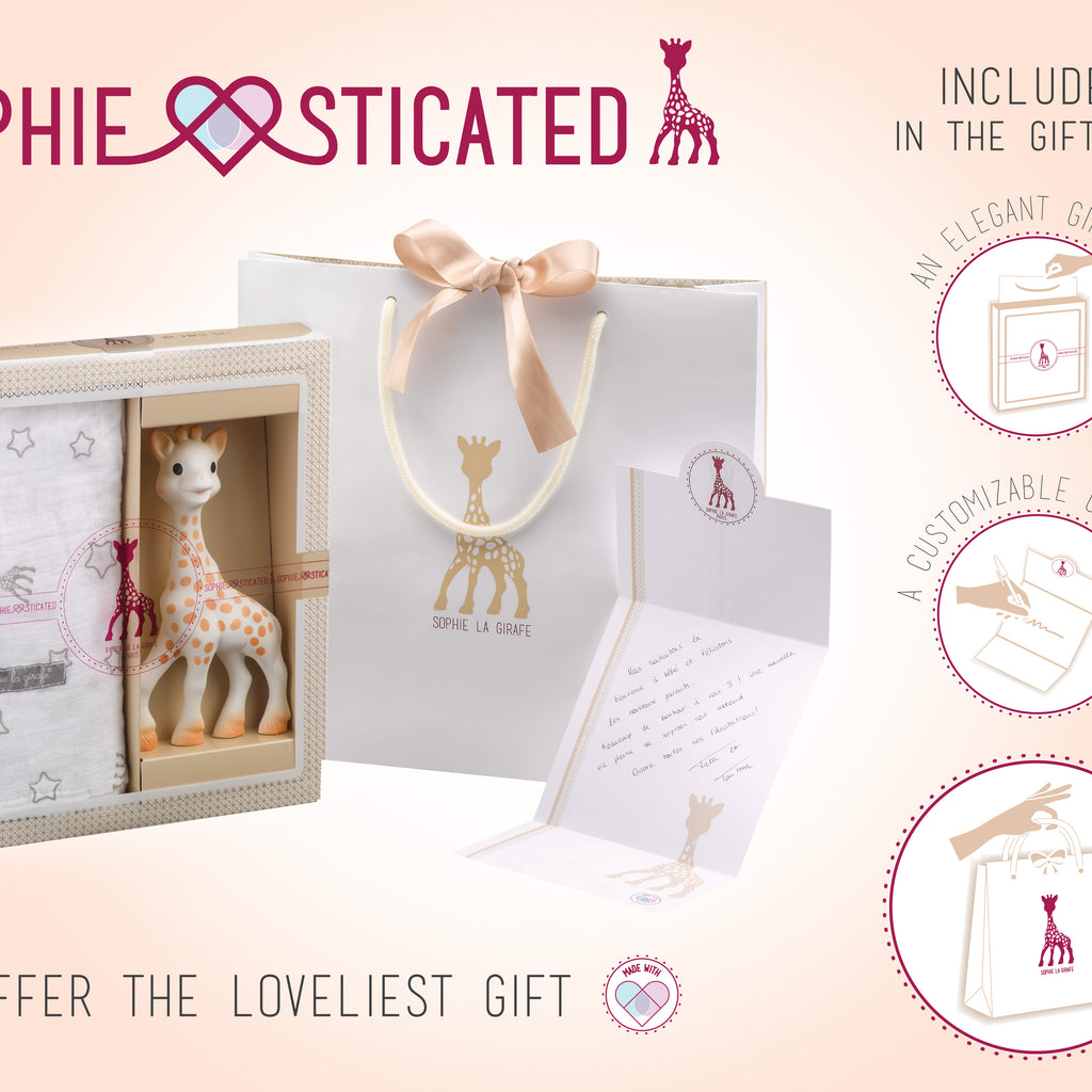 Sophie La Girafe Sophiesticated The Swaddle Set