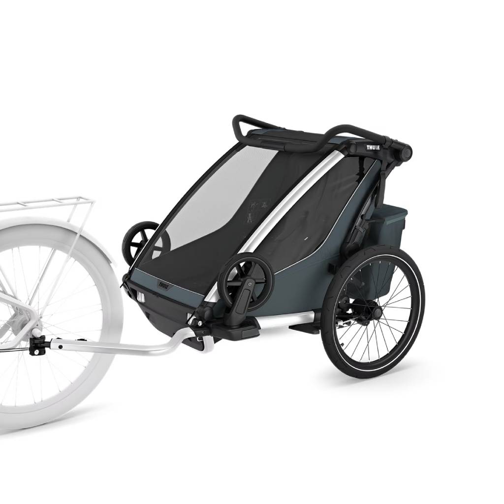 Thule Chariot Cross 2 Double Seat Multisport Bike Trailer