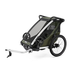 Thule Chariot Lite Single Seat Multisport Bike Trailer - Vintage Green