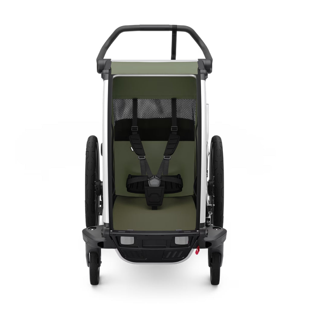 Thule Chariot Lite Single Seat Multisport Bike Trailer - Vintage Green