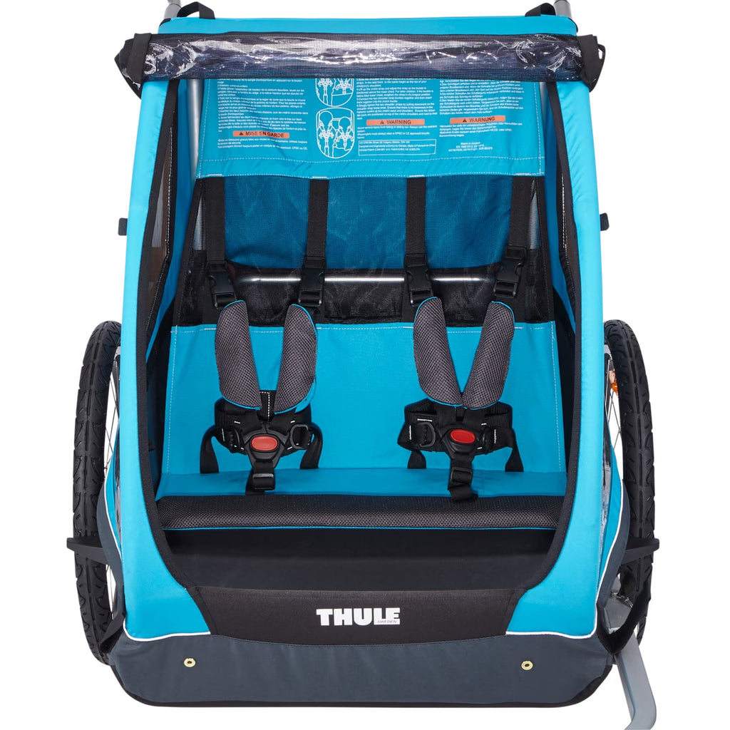 Thule Coaster XT 2-seat Bike Trailer - Blue