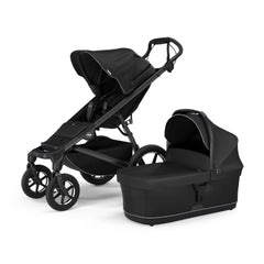 Thule Urban Glide 4-wheel Pushchair and Carrycot - Black