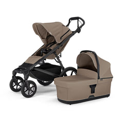 Thule Urban Glide 4-wheel Pushchair and Carrycot - Tinted Taupe