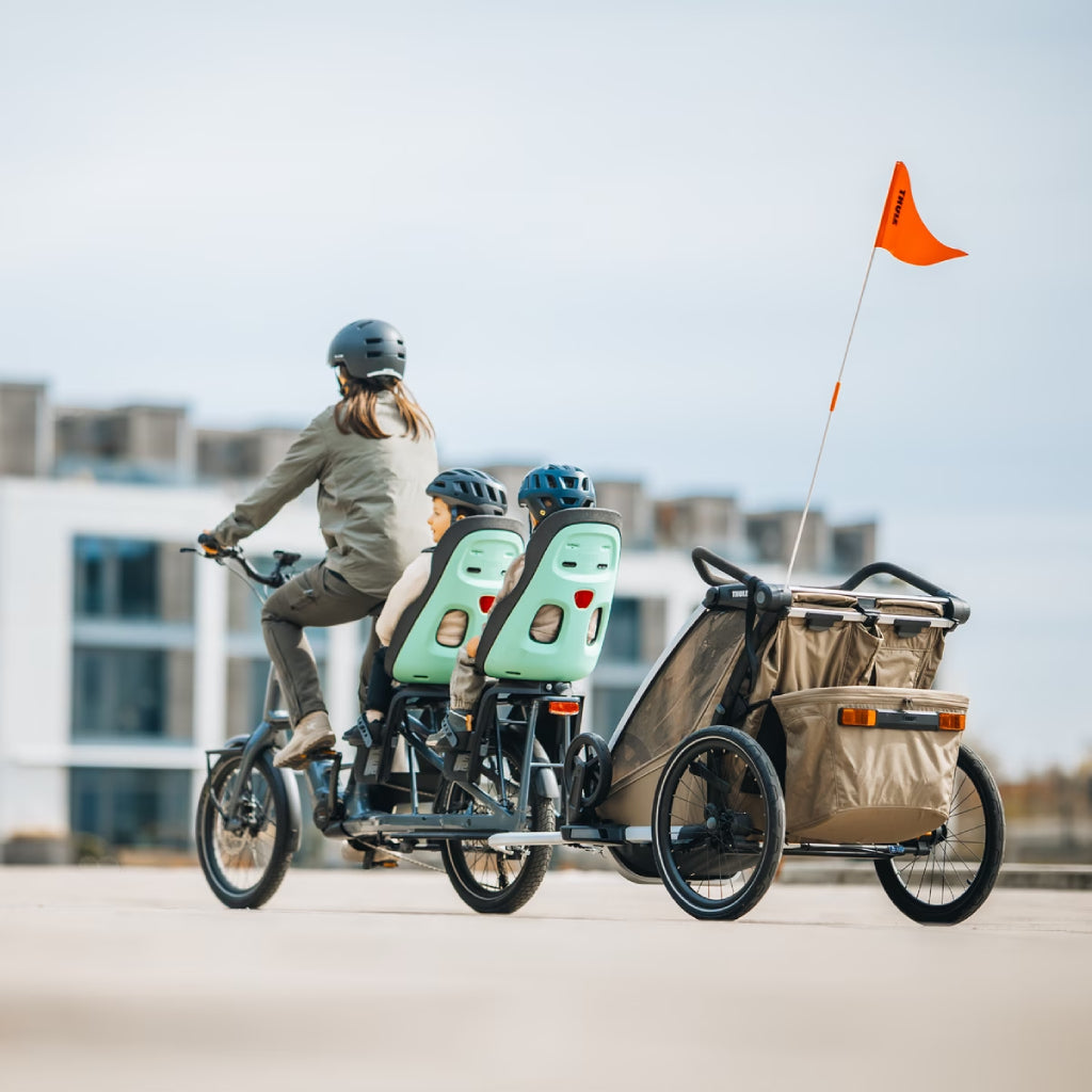 Thule Yepp Nexxt 2 Maxi Rack Mount Child Bike Seat - Monument Grey