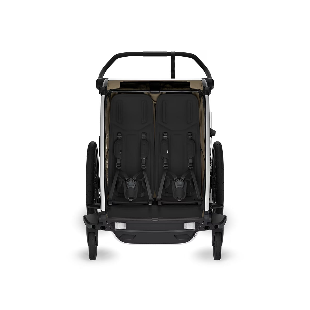 Thule_Chariot_Cross_2_Double_Seat_Multisport_Bike_Trailer_Faded_Khaki_4