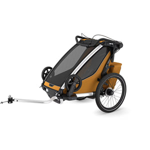 Thule_Chariot_Sport_2_Single_Seat_Multisport_Bike_Trailer_Natural_Gold_1