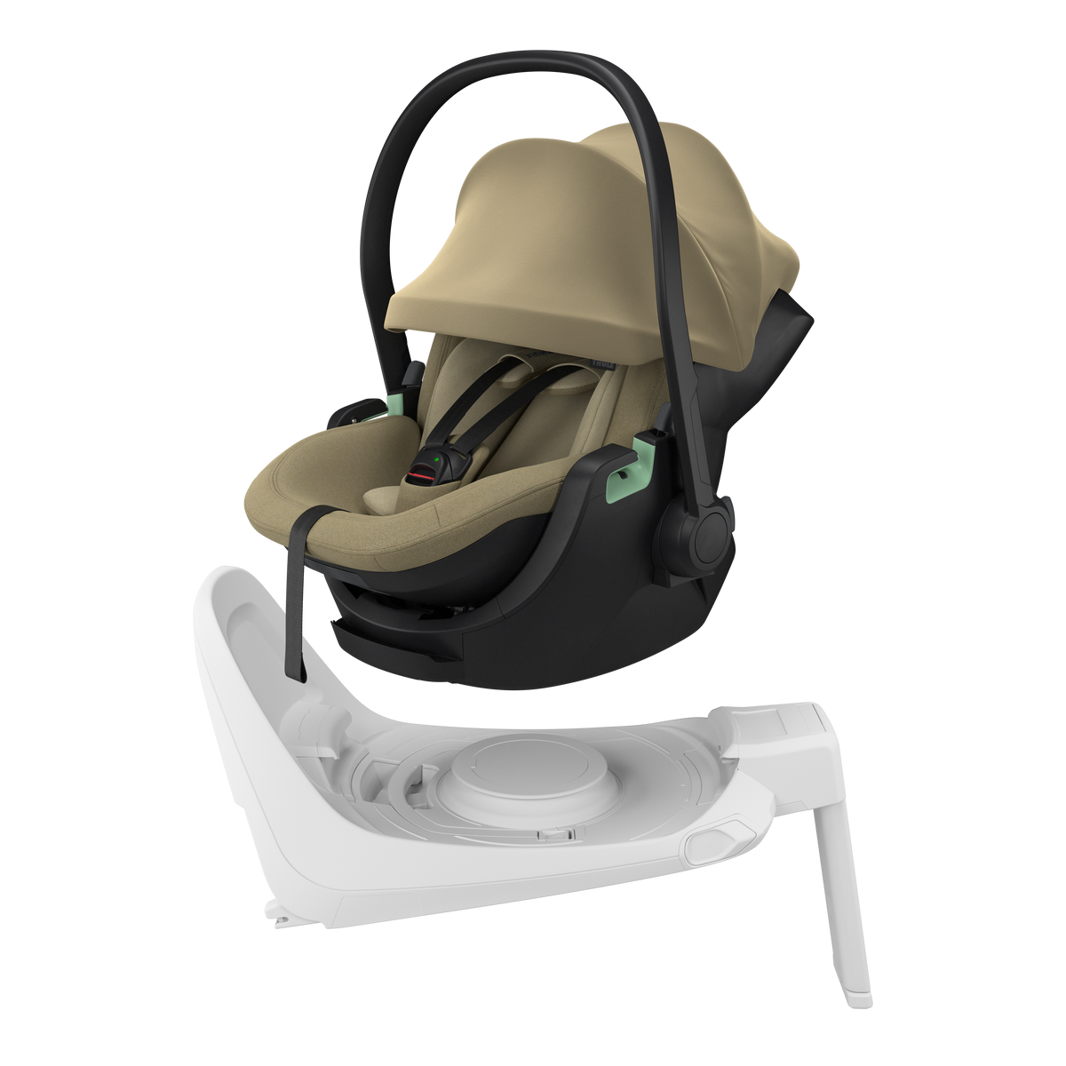 Thule Maple Connect 360 Infant Car Seat - Faded Khaki