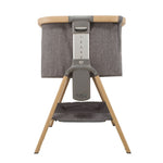 Tutti Bambini CoZee Bedside Crib - Oak/Charcoal